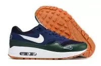 nike air max 1 homme soldes blue white vert